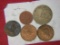1 Pfenning, Mexican 10 Centavos, 1945 Farthing, 50 Austria Groshen, 1 Farthing