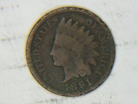 1891 Indian Head Cent