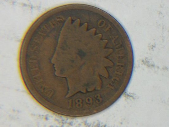 1893 Indian Head Cent