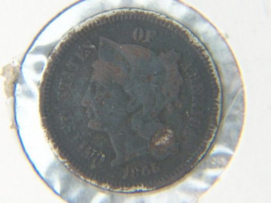 1865 3 Cent Nickel