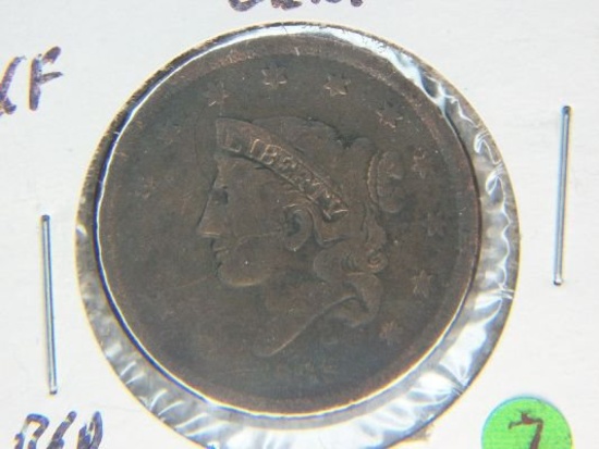 1838 Large Cent