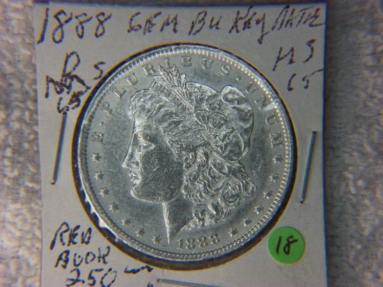 1888 P Morgan Dollar