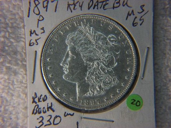 1897 P Morgan Dollar