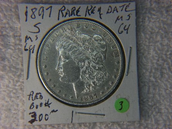 1897 S Morgan Dollar