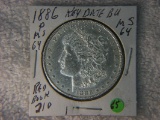 1886 O Morgan Dollar