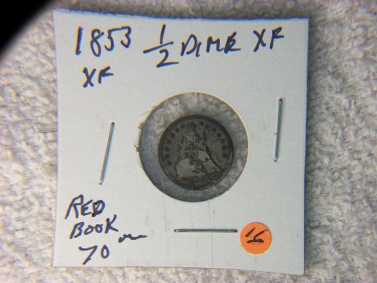 1853 Half Dime