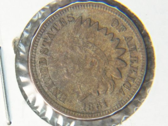 1861 Indian Head Cent