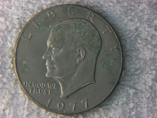 1977 D Eisenhower Dollar