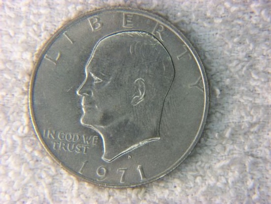 1971 D Eisenhower Dollar