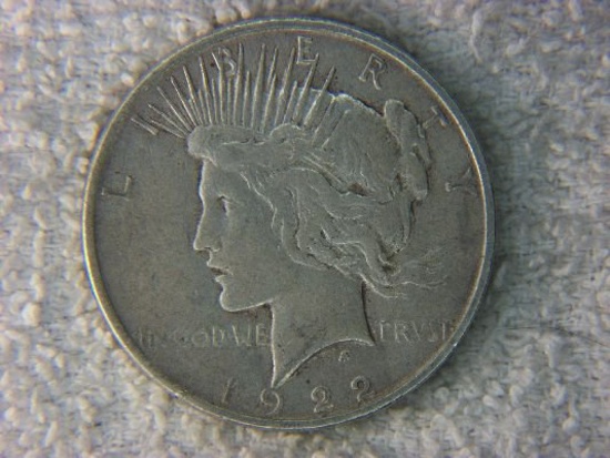 1922 D Peace Dollar