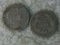 1900 & 1915 Barber Dime