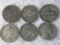 (6) 1942 To 1945 Jefferson Silver War Nickels