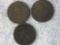 1883, 1884, And 1888 Indian Head Cent