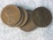 (6) 1917 D Lincoln Cents