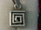 .925 Ladies Modernist Pendant