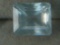 3.62 Carat Emerald Cut Aquamarine Brazil Gemstones