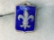 .925 Ladies Fleur De Lis Enamel Charm