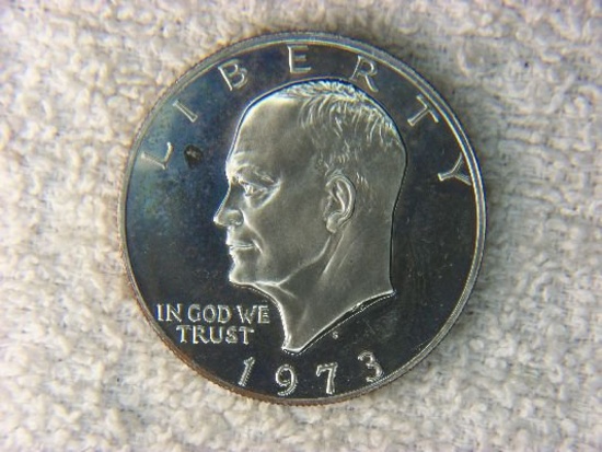 1973 S Eisenhower Dollar Clad Proof