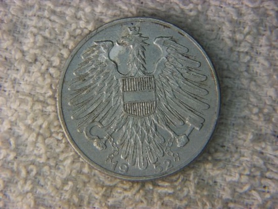 1952 Austria 5 Shilling