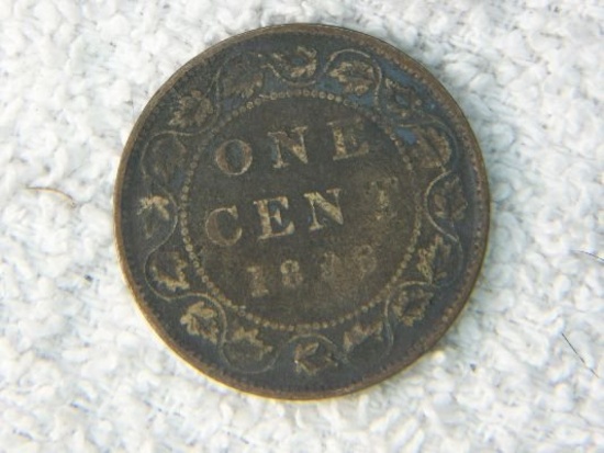 1898 Canadian Large Cent