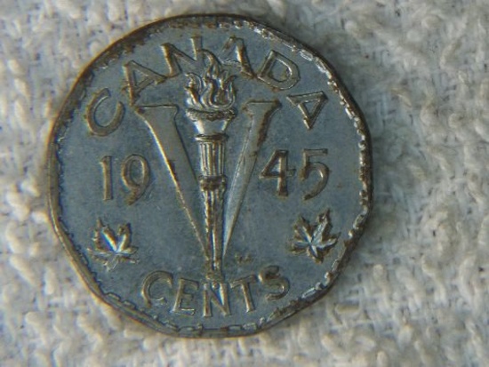 1945 Canadian Nickel