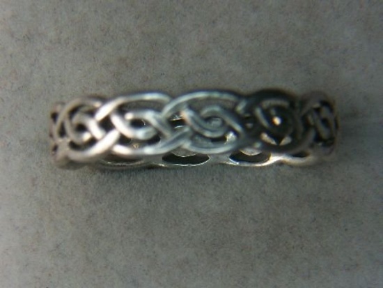 .925 Unisex Woven Design Bracelet