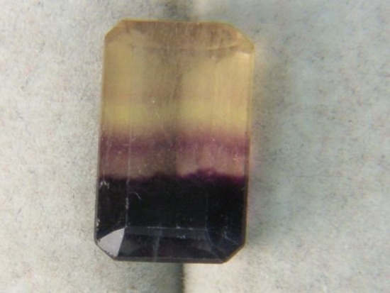 10.0 Carat Radiant Cut Fluorite Gemstone