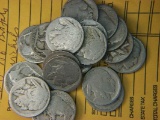 (20) Buffalo Nickels