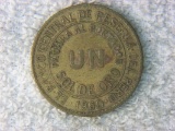 1960 Peru 1 Sol De Oro