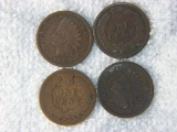 (4) Indian Head Cents