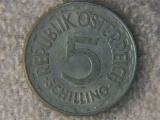 1952 Austria 5 Schilling