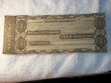 $5.00 Bank Note Windsor Vermont