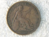 1826 Great Britain Farthing George Iv