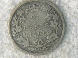 1901 Canadian Quarter