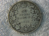 1918 Canadian $.50 Silver World War 1 Era