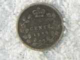 1899 Canadian 5 Cent Silver