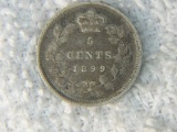 1899 Canadian 5 Cent Silver