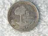 Republic Of Guatemala 5 Centavos 1949