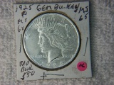 1925 P Peace Dollar