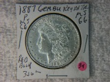 1887 P Morgan Dollar