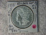 1881 S Morgan Dollar