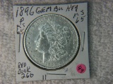 1896 P Morgan Dollar