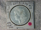 1881 S Morgan Dollar