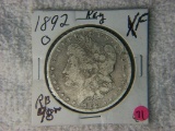 1892 O Morgan Dollar