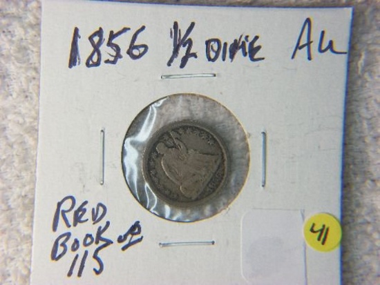 1856 1/2 Dime