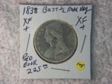 1838 Bust 1/2 Dollar