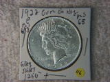 1922 P Peace Dollar