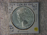 1922 P Peace Dollar