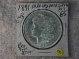 1891 P Morgan Dollar