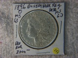 1896 O Morgan Dollar